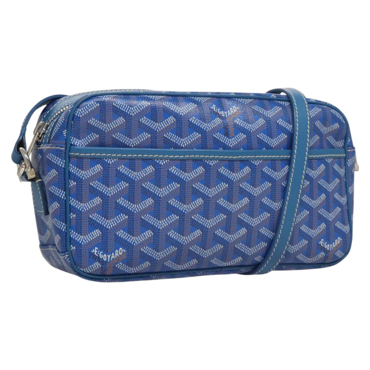 極美品 GOYARD PVC クラッチバッグ ファスナー 総柄 グリーン 緑 59122-d1_fe17fa01-c263-414d-