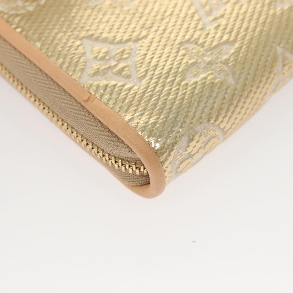 LOUIS VUITTON Monogram Laminated Jacquard Zippy Coin Purse M82483