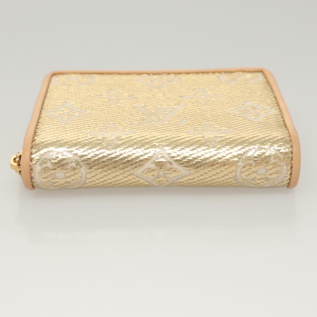 LOUIS VUITTON Monogram Laminated Jacquard Zippy Coin Purse