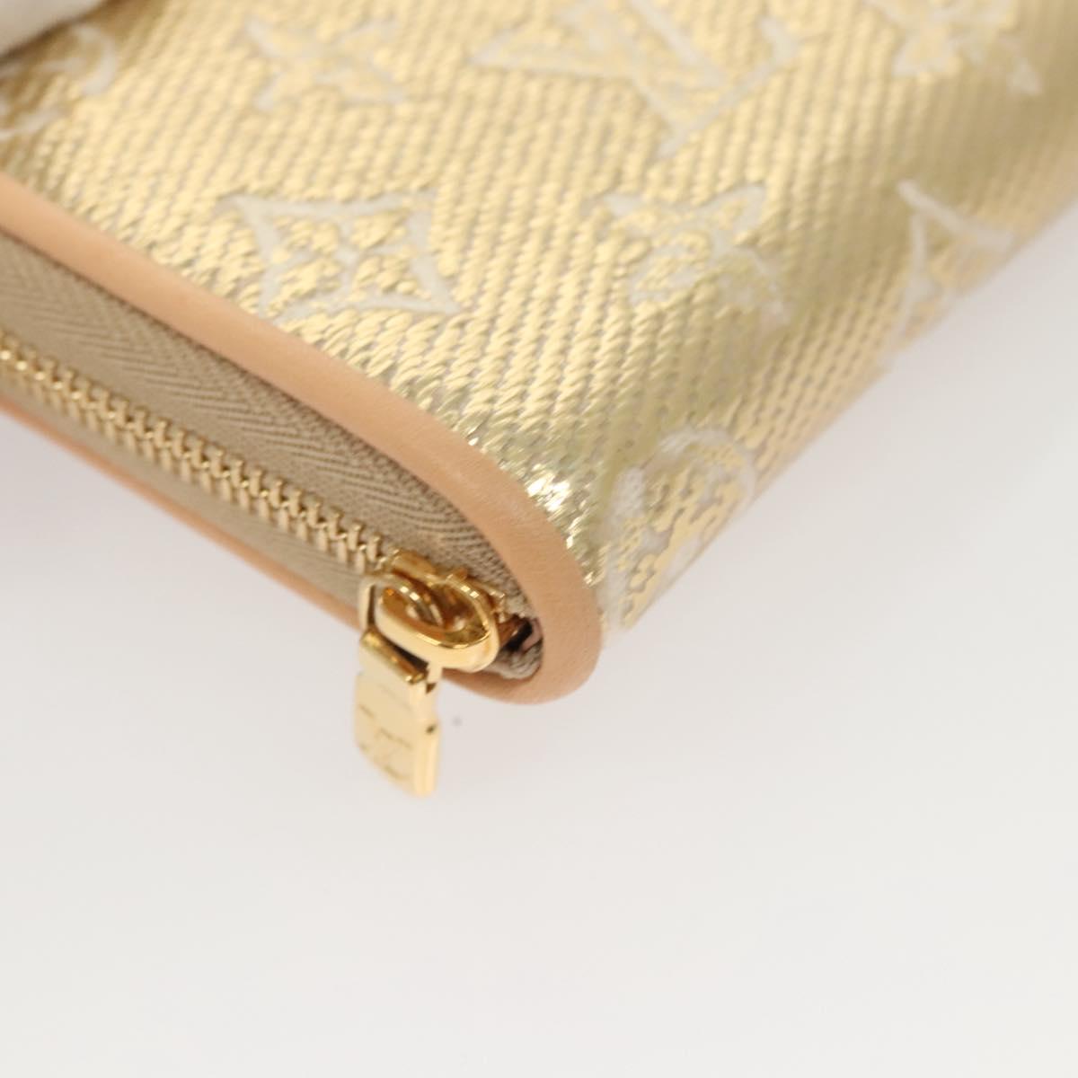 m-mamu　0103 ♡ LOUIS VUITTON Monogram Laminated Jacquard Zippy Coin Purse