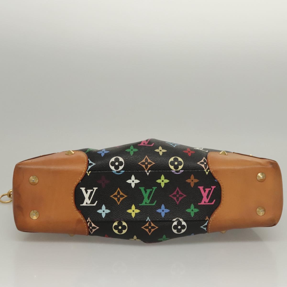 LOUIS VUITTON Monogram Multicolor Judy MM Hand Bag 2Way M40256 LV