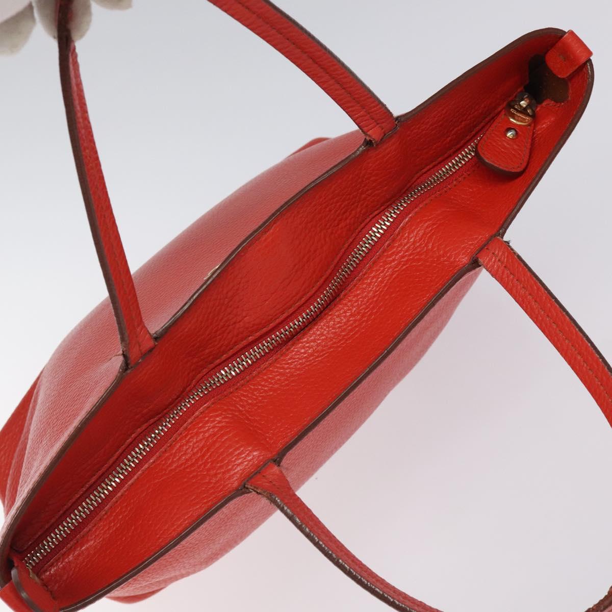 バッグ Ferragamo Knit Leather Red Tote Bag Ferragamo Knit Leather Red Tote Bag