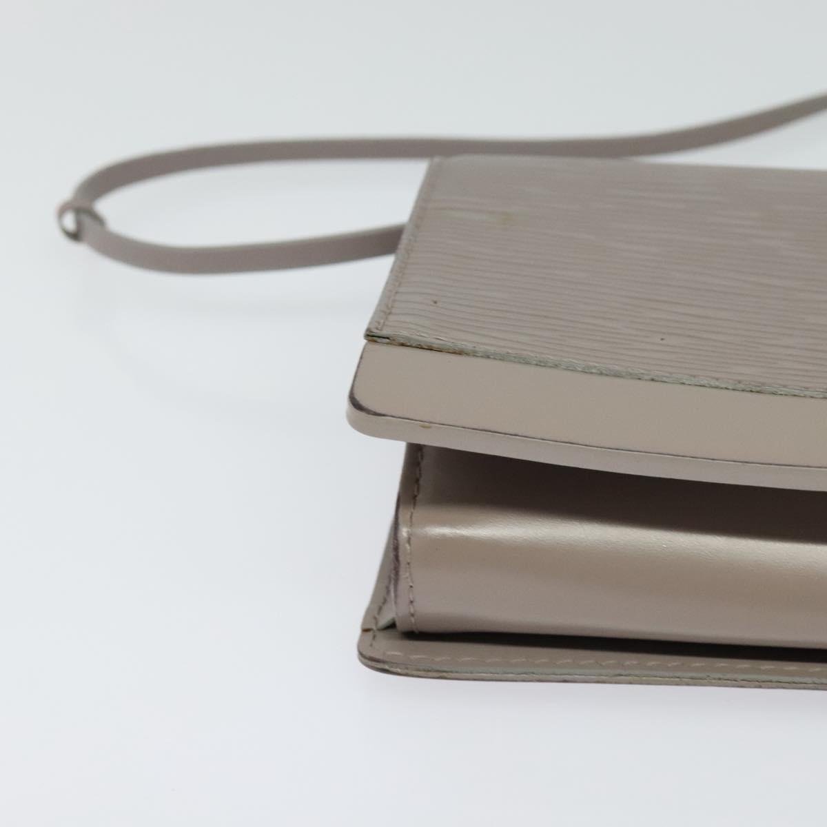 LOUIS VUITTON Epi Honfleur Clutch Bag Lilac M5273B LV Auth 116972