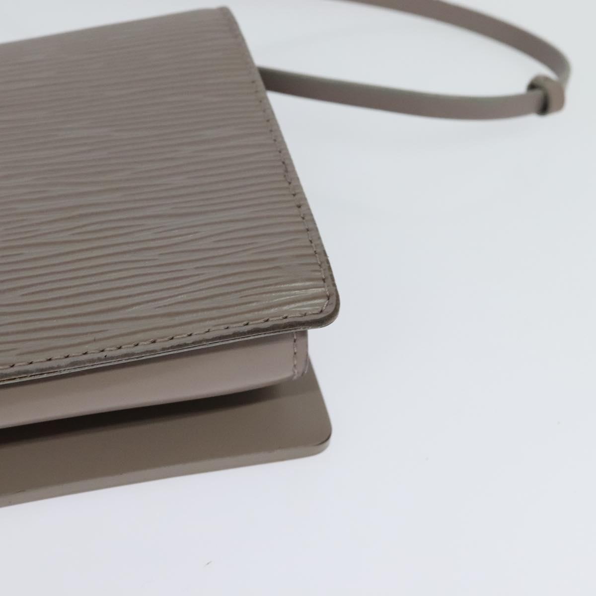 LOUIS VUITTON Epi Honfleur Clutch Bag Lilac M5273B LV Auth 116972