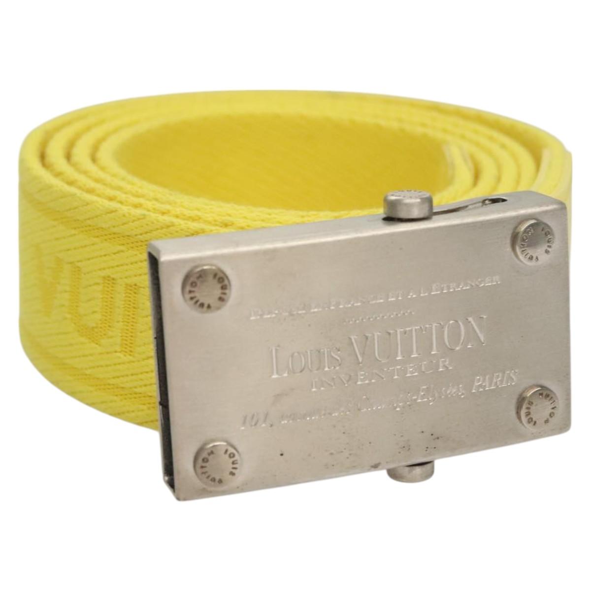 LOUIS VUITTON Ceinture Bengal Belt Cotton 42.1