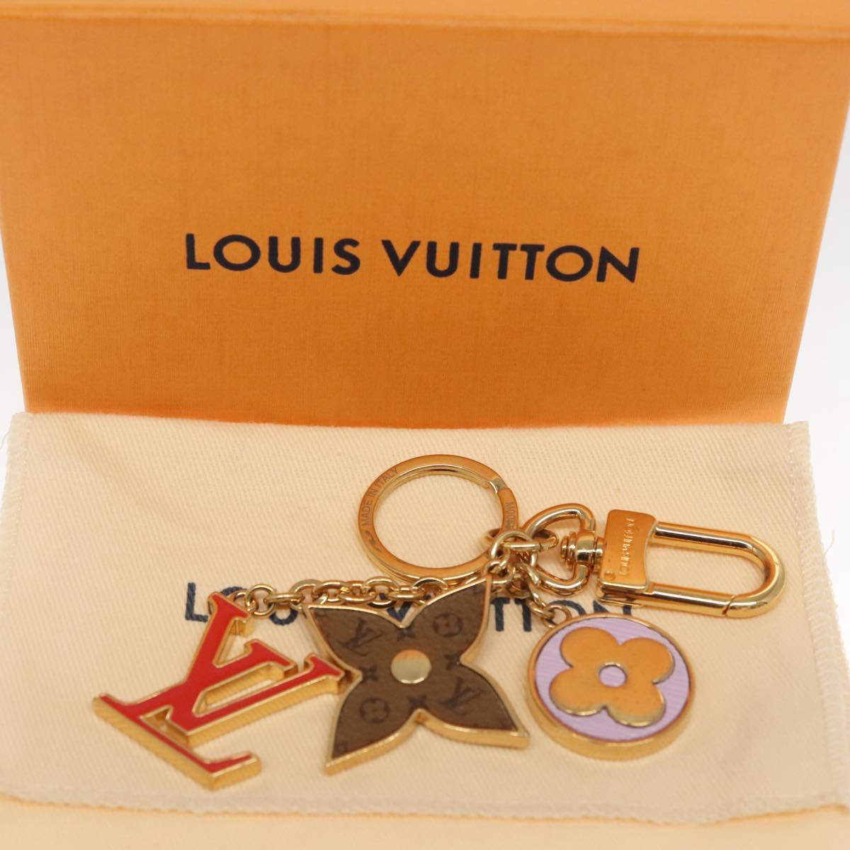 ヴィトン✴︎チャーム LOUIS VUITTON Porte Cles Spring Street Charm metal Gold