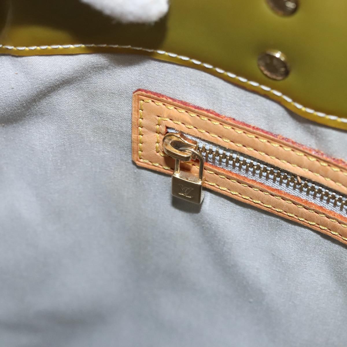LOUIS VUITTON Monogram Vernis Reade MM Hand Bag Gris M91142  LOUIS VUITTON Monogram Vernis Reade MM Hand Bag Gris M91142 LV Auth ka687 main image 0