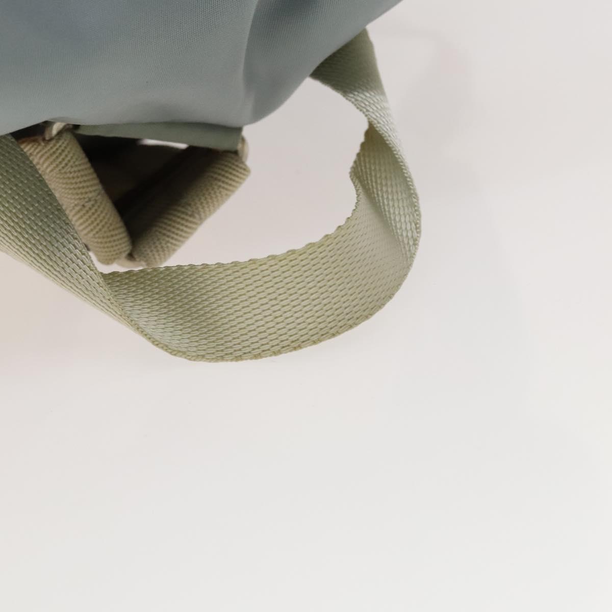 PRADA Backpack Nylon Light Blue Silver Auth 118295 | eBay display picture 1