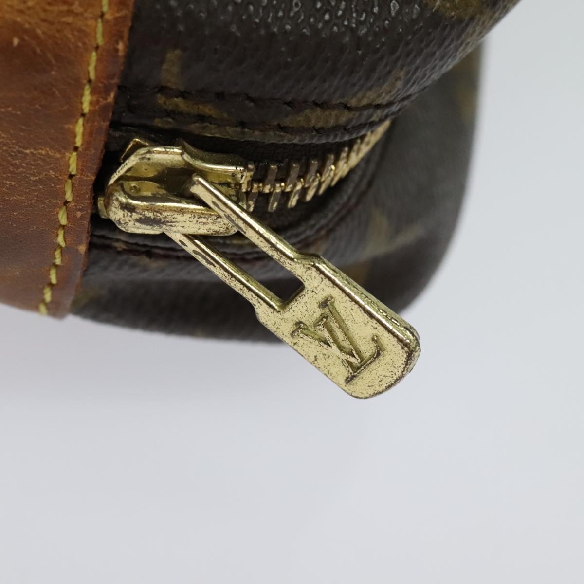 LOUIS VUITTON Monogram Compiegne 28 Clutch Bag M51845 LV Auth