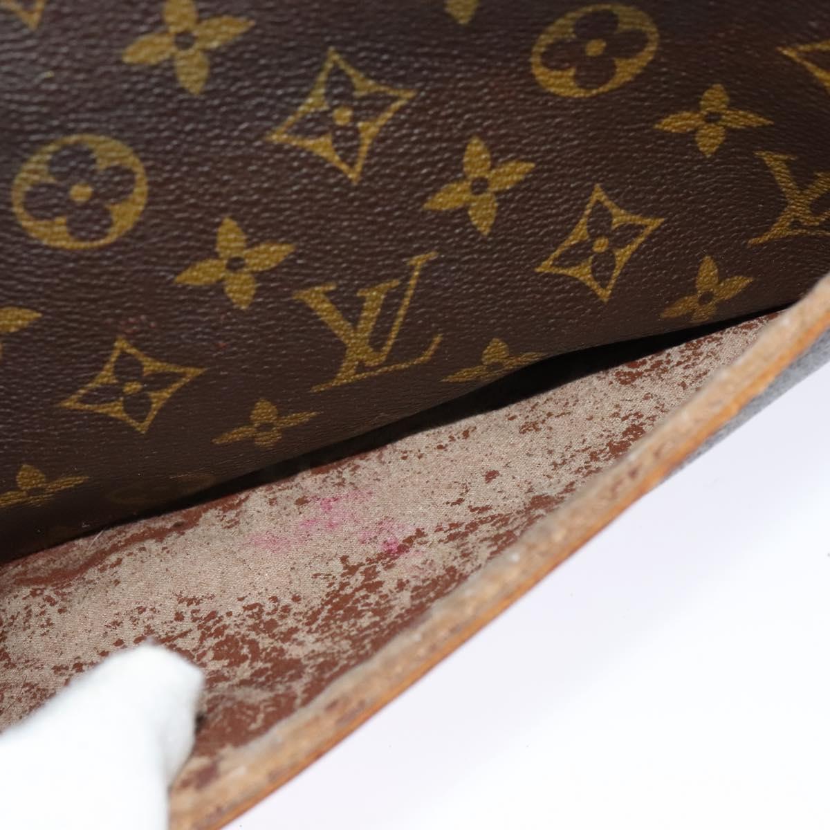 オーダー LOUIS VUITTON Monogram Compiegne 28 Clutch Bag M51845 LV Auth