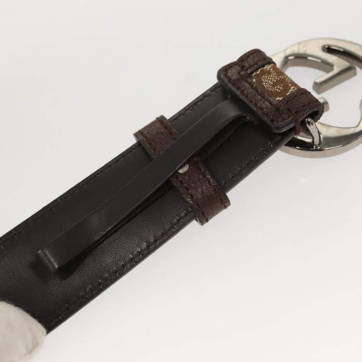 GUCCI GG Canvas Interlocking Belt 33.5
