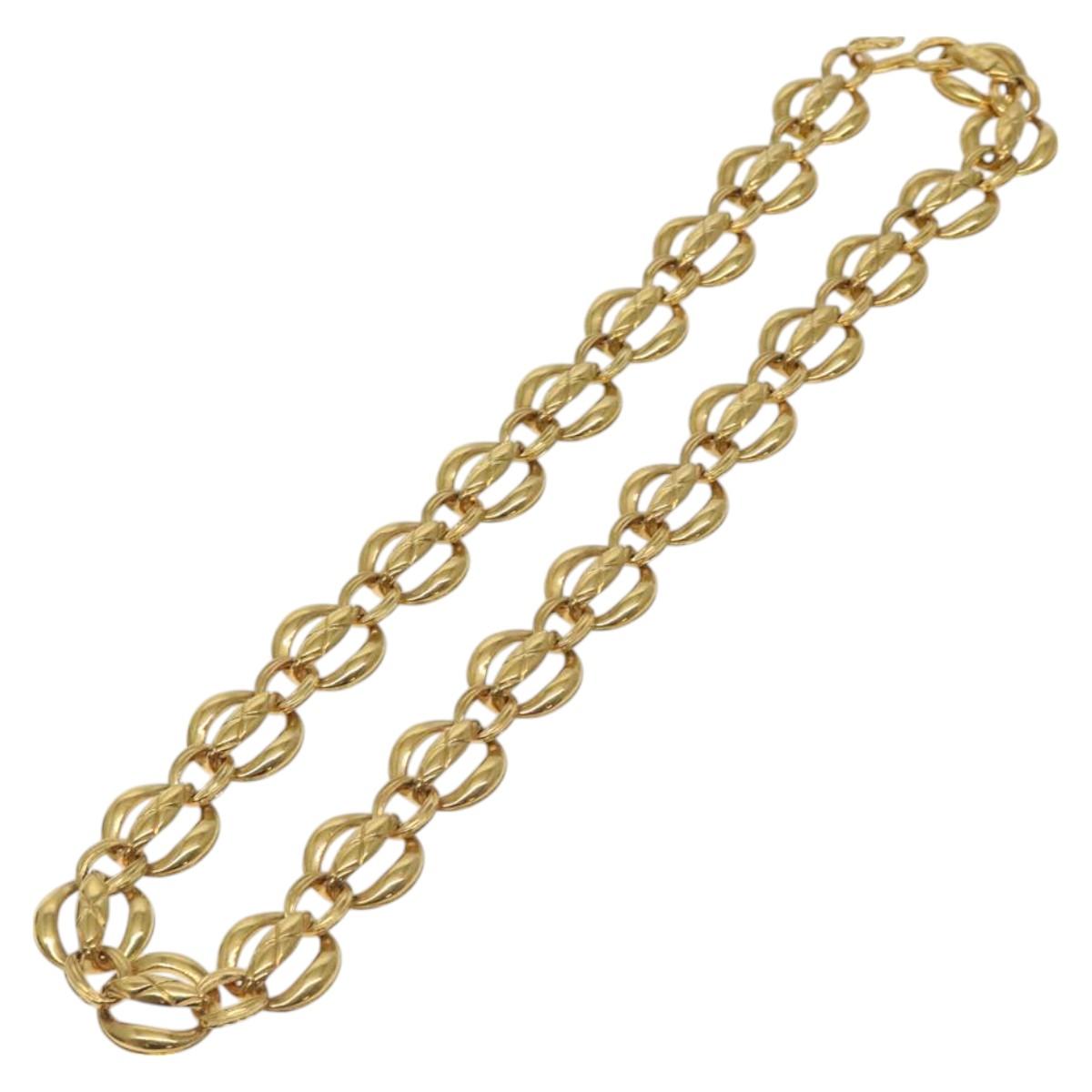 CHANEL Chain Belt metal Gold CC Auth 127734V | eBay display picture 1