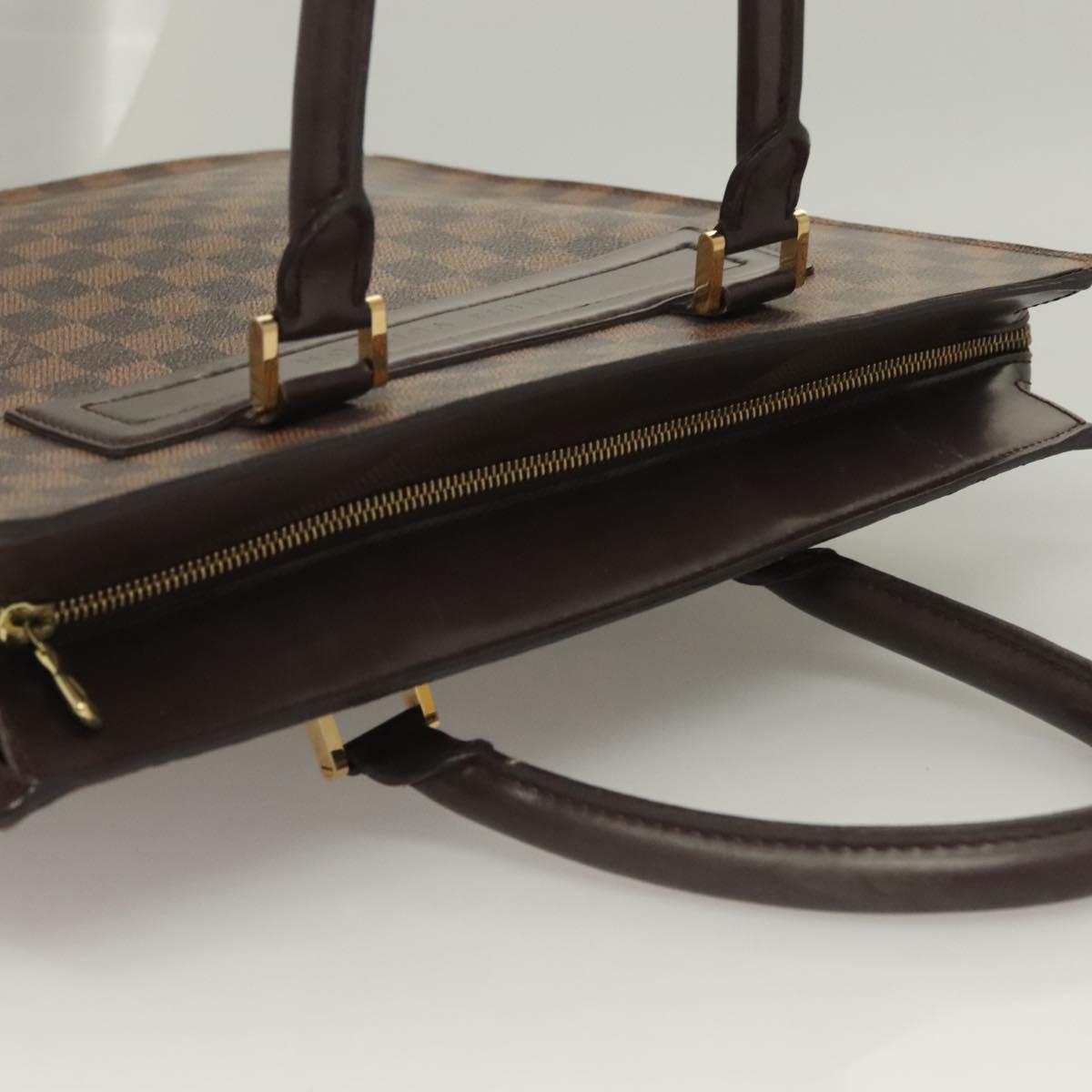 LOUIS VUITTON Damier Ebene Venice GM Hand Bag N51146 LV Auth