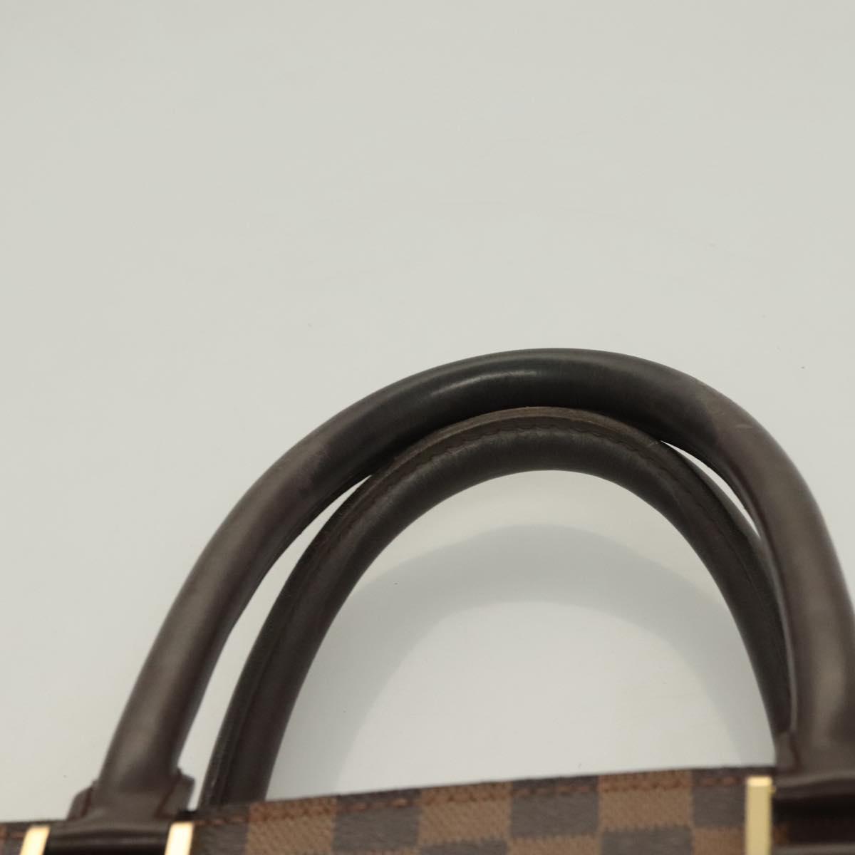 LOUIS VUITTON Damier Ebene Venice GM Hand Bag N51146 LV Auth