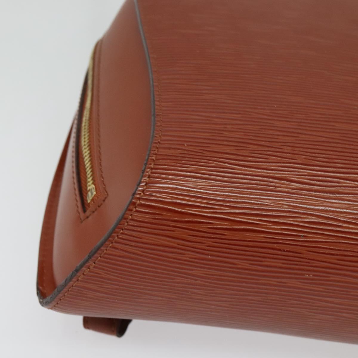 LOUIS VUITTON Epi Mabillon Backpack Brown M52233 LV Auth 
