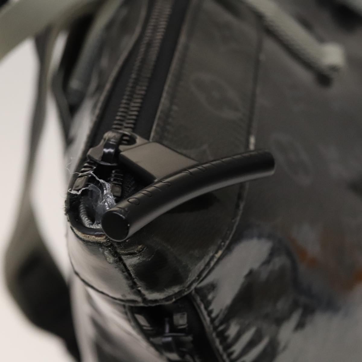 LOUIS VUITTON Monogram Eclipse Glaze Zipped Tote Backpack  display picture 1