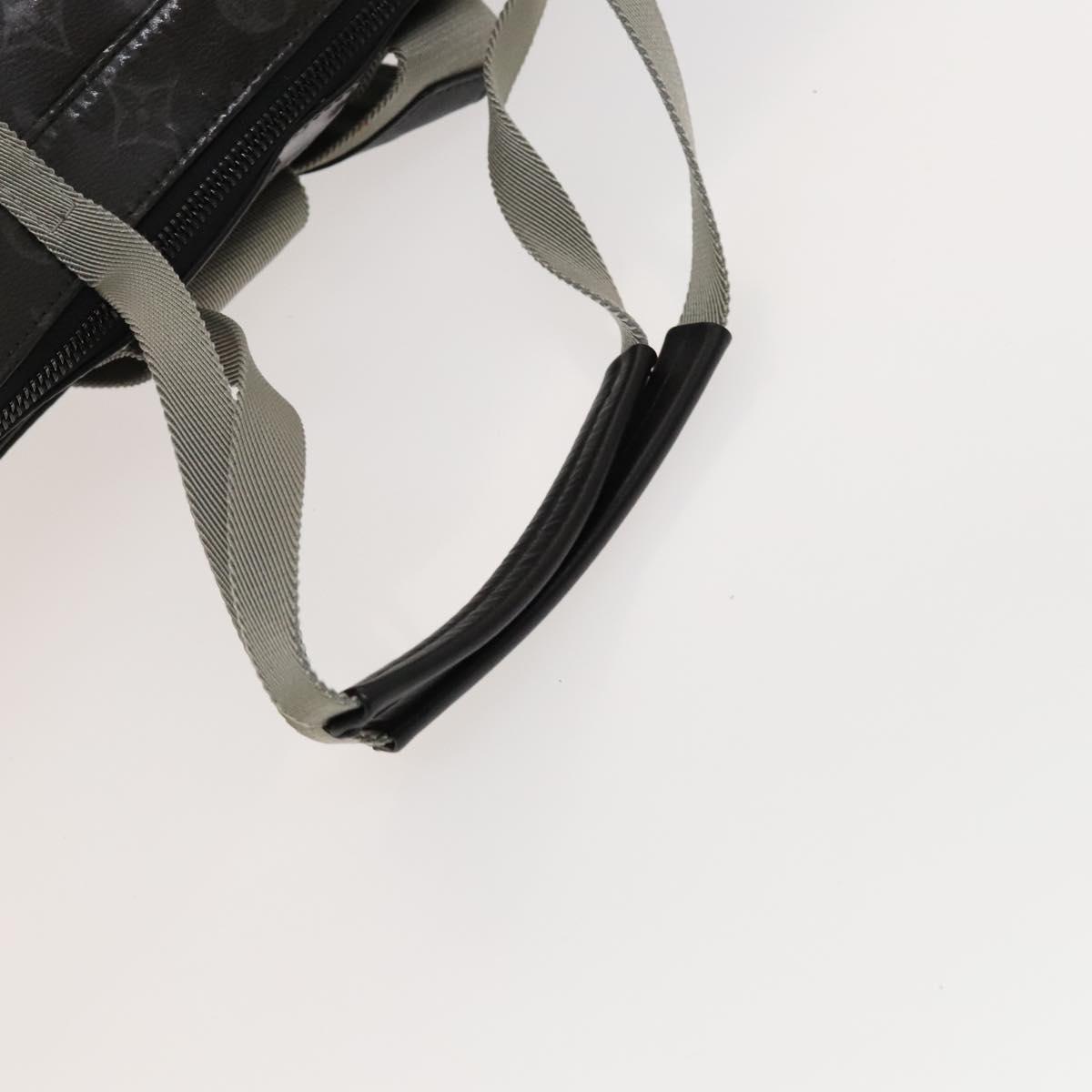 LOUIS VUITTON Monogram Eclipse Glaze Zipped Tote Backpack M43900 LV Auth 129972 LOUIS VUITTON Monogram Eclipse Glaze Zipped Tote Backpack  main image 4