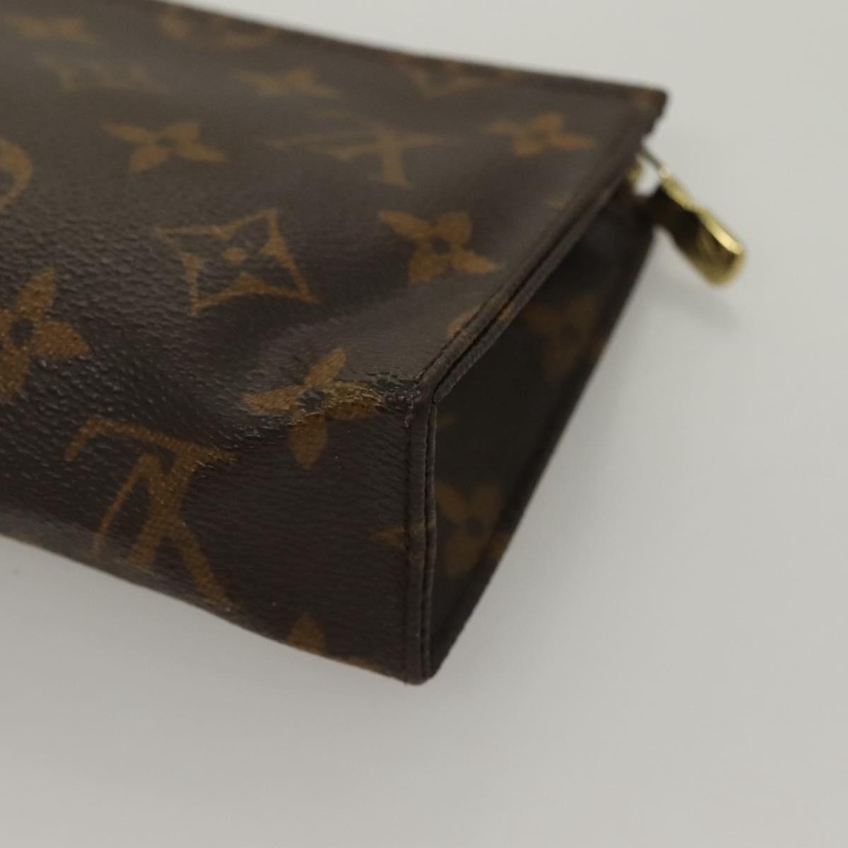 LOUIS VUITTON Monogram Posh Toilette 15 Pouch M47546 LV Auth