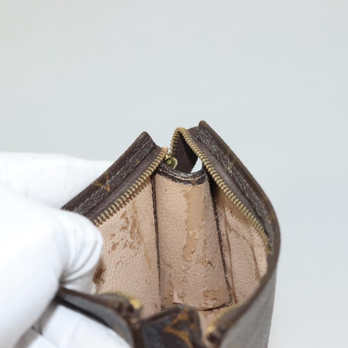 ニュー LOUIS VUITTON Monogram Posh Toilette 15 Pouch M47546 LV Auth