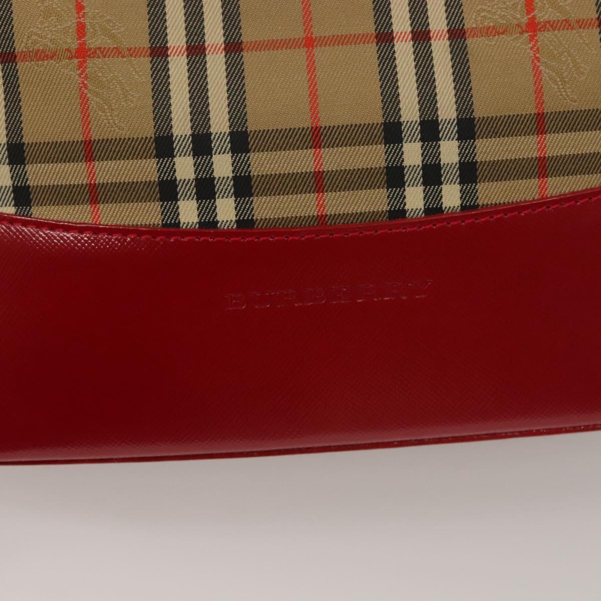 バッグ Vintage Burberry Nova Check Mini Bag Red Authentic Burberry Red Nova Check Nylon Tote Bag Purse 12