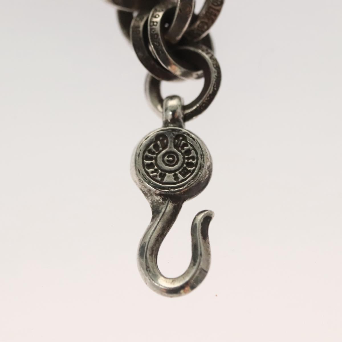 Chrome Hearts Double B Ring Bracelet Ag925 Silver Auth 132979SAM