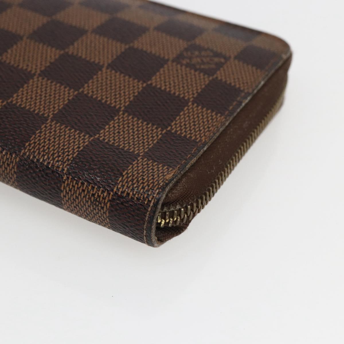 LV財布 LOUIS VUITTON Damier Ebene Zippy Organizer Long Wallet N60003 LV