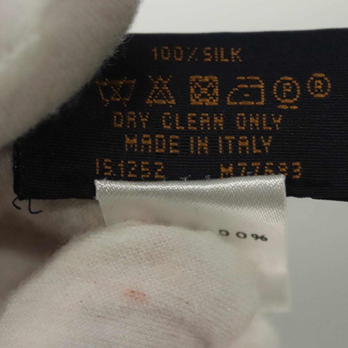 LOUIS VUITTON Bando BB Flowers Forever Scarf Silk Pink