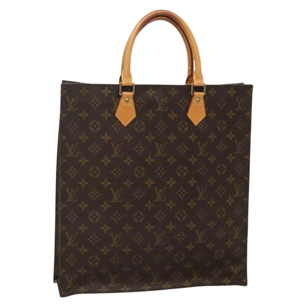  Fashion Street Shoulder Bag　新品　④ LOUIS VUITTON Monogram Sac Plat Hand Bag M51140 LV Auth 133704 | eBay