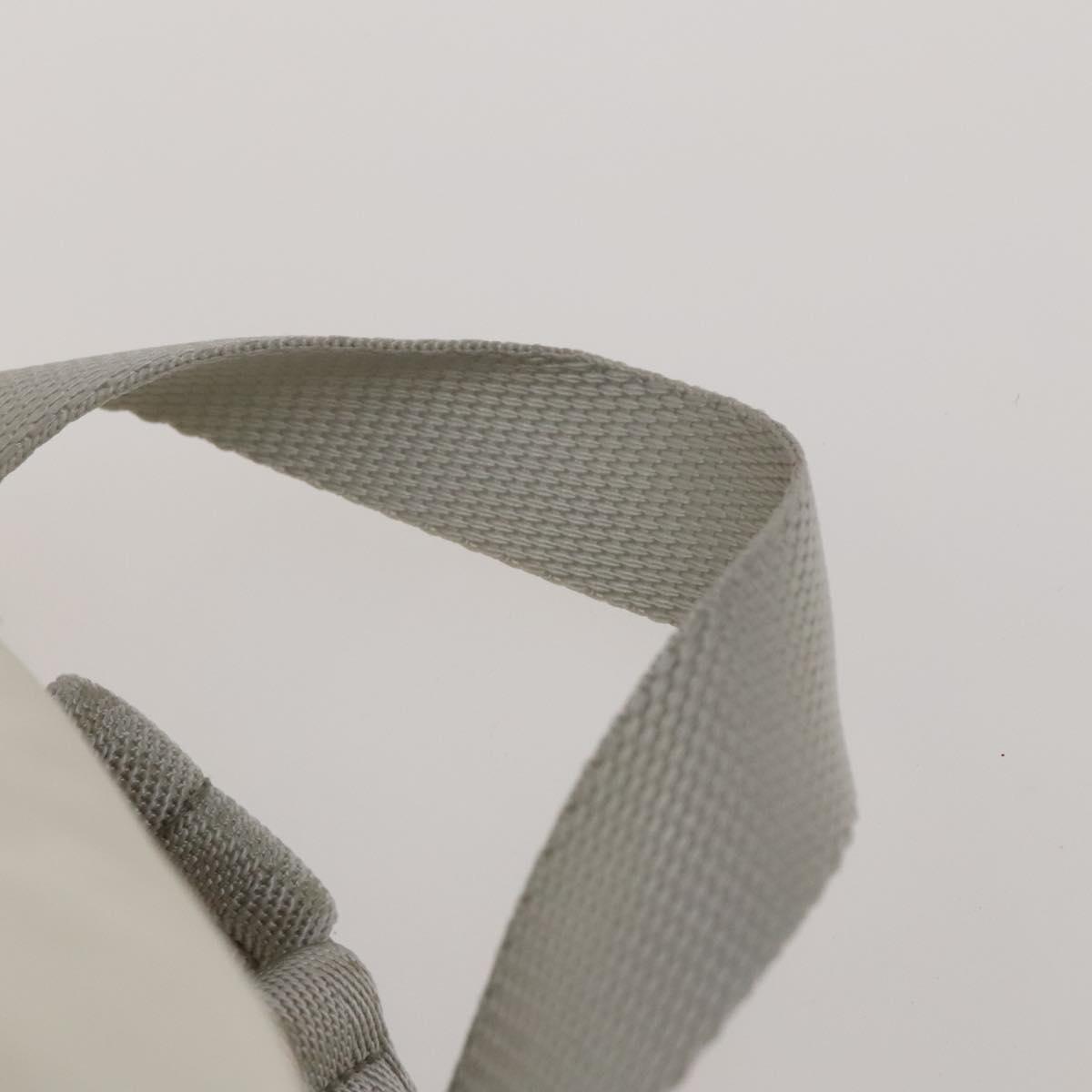 PRADA Backpack Nylon White Silver Auth 134573 | eBay display picture 1