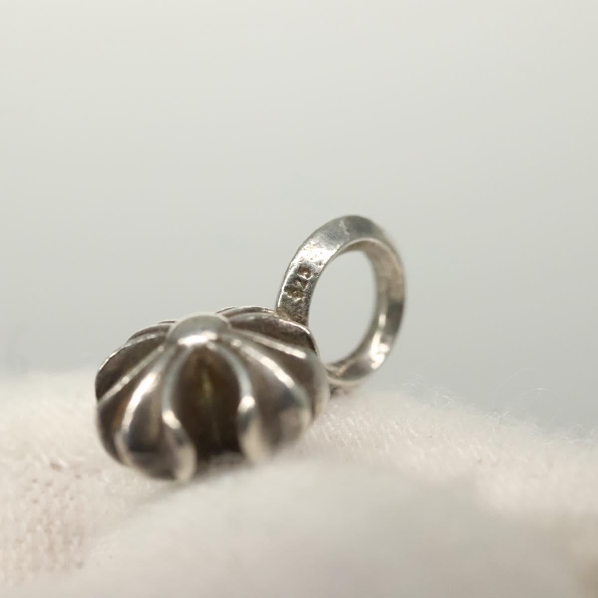 Chrome Hearts Pendant Top CH Plus Stack Charm Ag925 Silver Auth