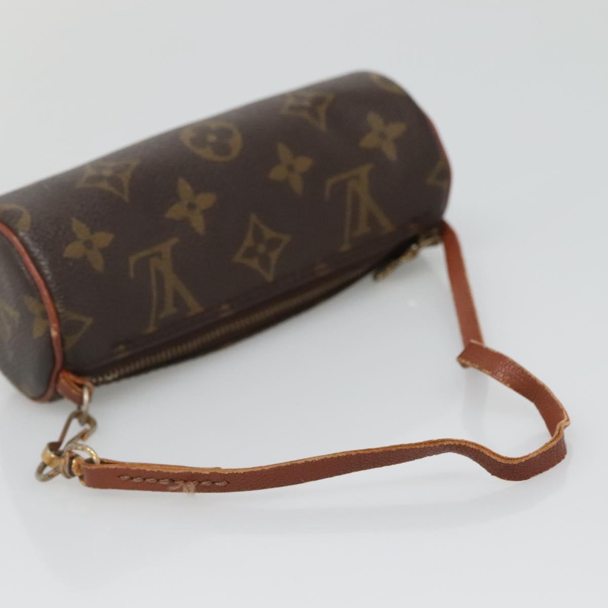 LOUIS VUITTON Monogram Papillon Pouch LV Auth 136065 | eBay