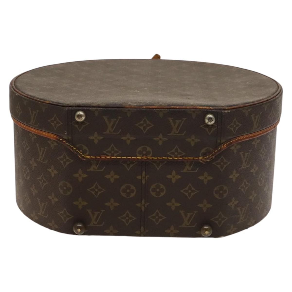Louis Vuitton　ケース LOUIS VUITTON Monogram Hat Case Boite Chapeau 40 M23624 LV Auth
