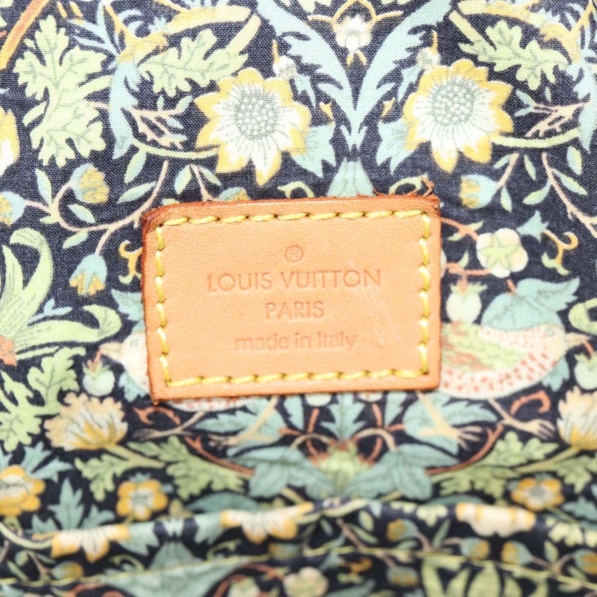 LOUIS VUITTON Monogram Denim Patchwork Bowery Tote Bag Blue M95376