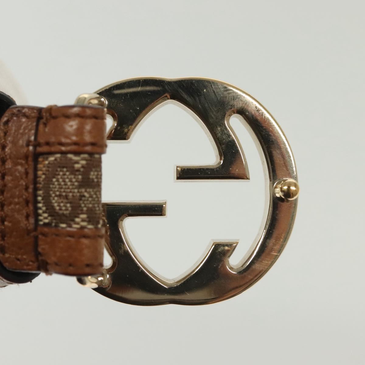 Gucci GGパターン ベルト ベージュ/ブラウン GG Belt With Double G Buckle Gucci-Via Manzoni
