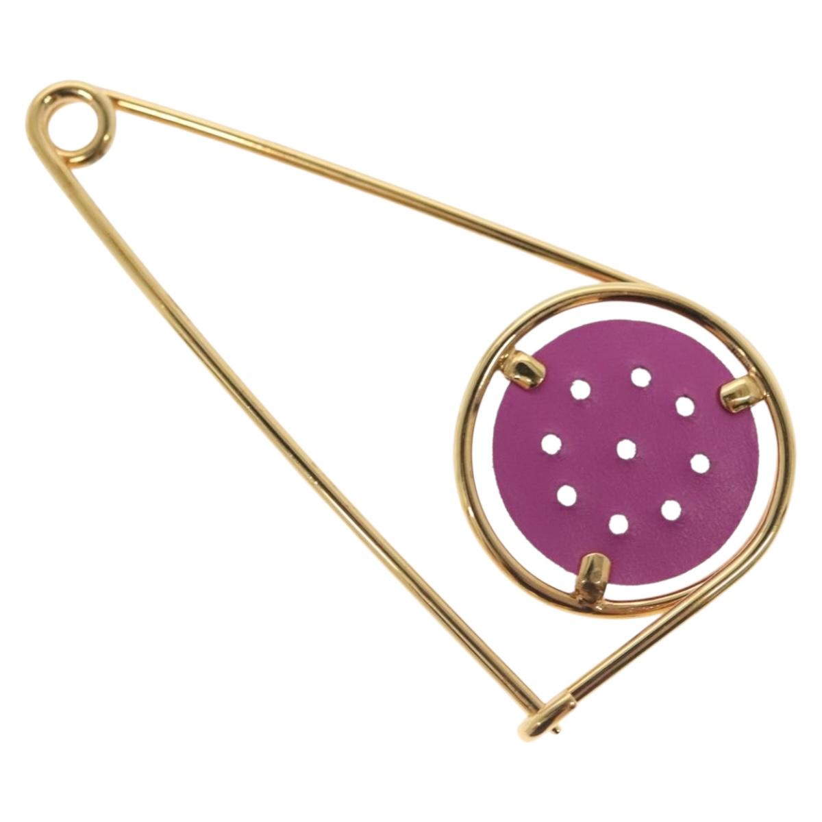 LOEWE ゴールド リボンブローチ LOEWE Gold-tone brooch | NET-A-PORTER