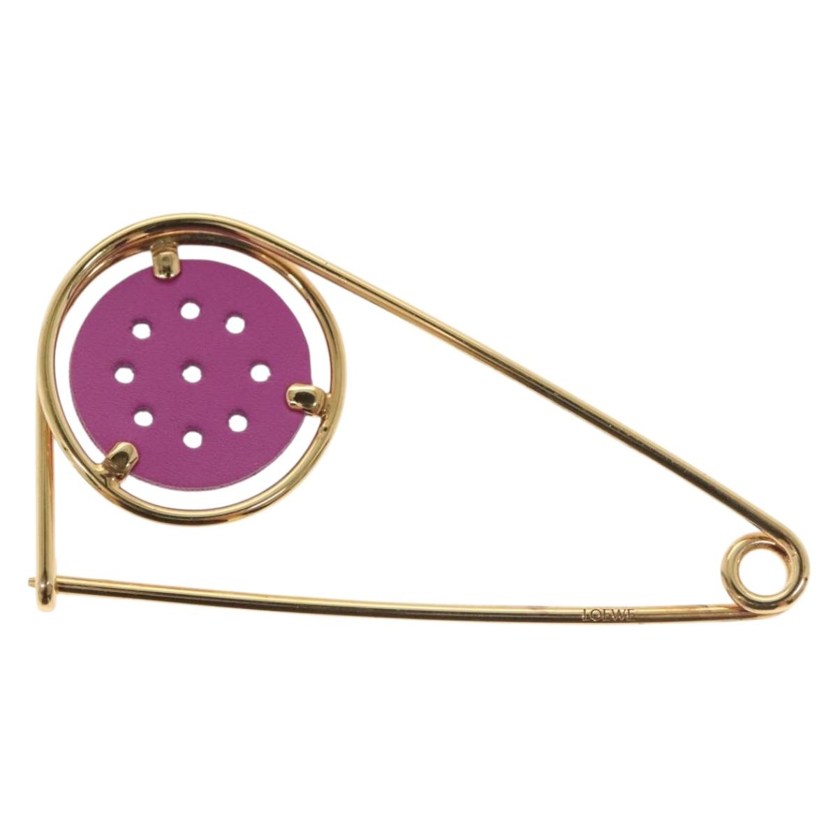 LOEWE Brooch metal Gold Tone Auth 138127 | eBay