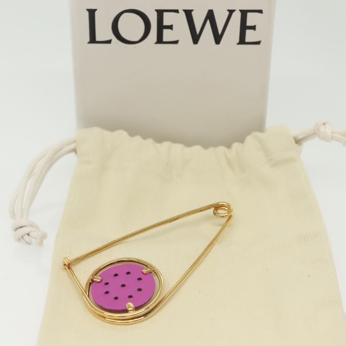 LOEWE Brooch metal Gold Tone Auth 138127 | eBay