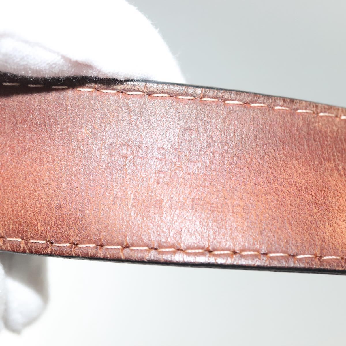 LOUIS VUITTON Taiga Ceinture Classic Belt 49.2\