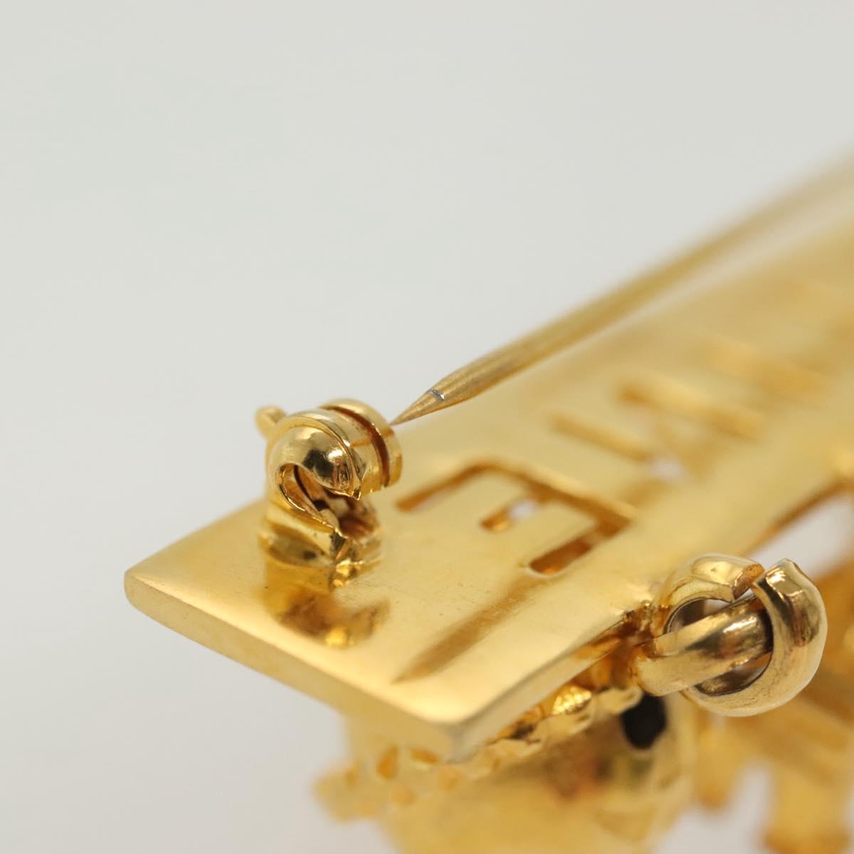 CELINE Brooch metal Gold Auth 138900V | eBay
