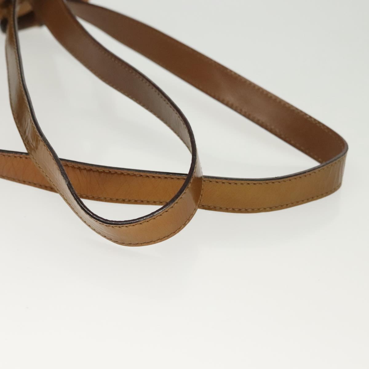 GUCCI Bamboo Backpack Patent leather Outlet Gold 003 1705 