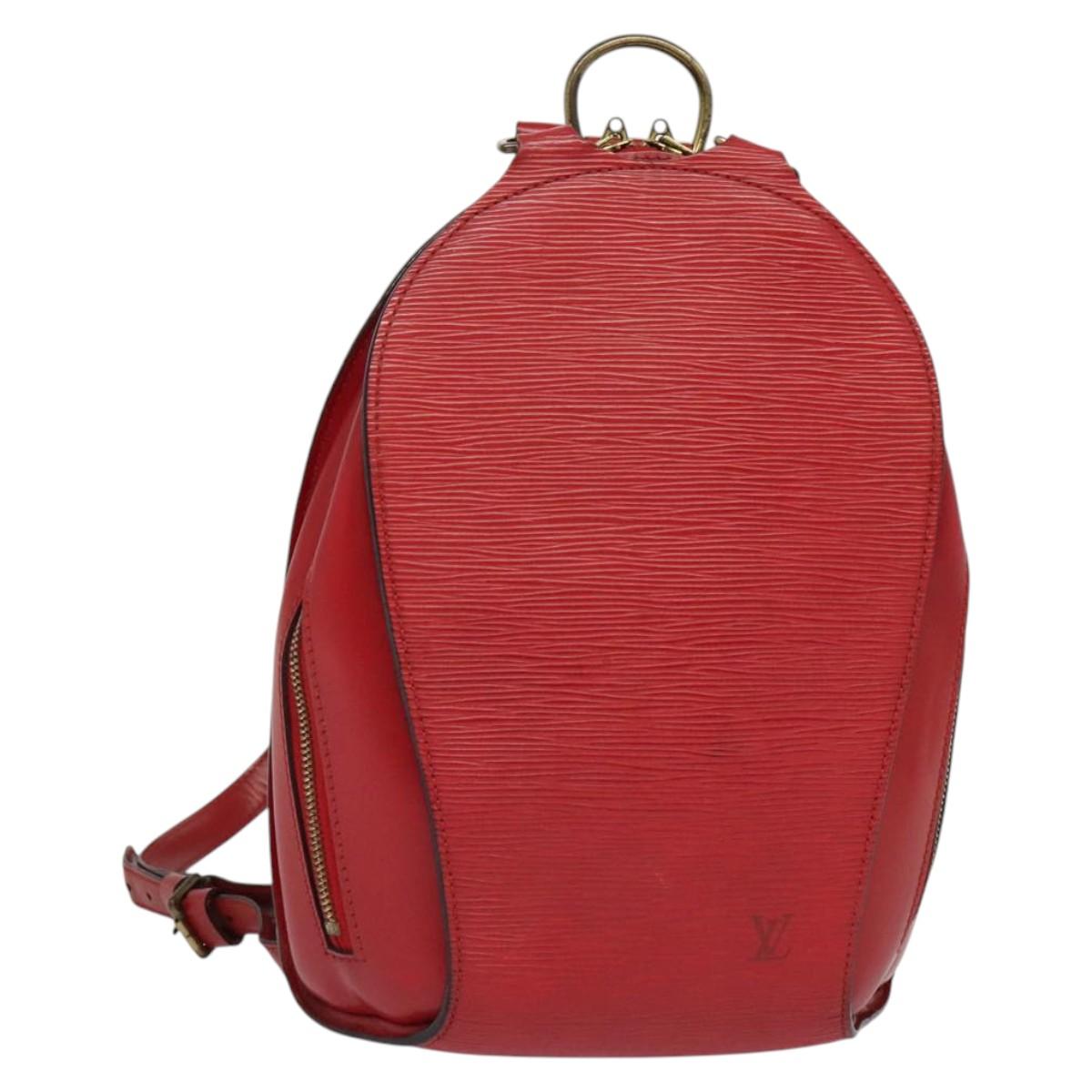 Louis Vuitton Epi Mabillon Backback Louis Vuitton // Brown Epi Leather Mabillon Backpack – VSP  main image 3
