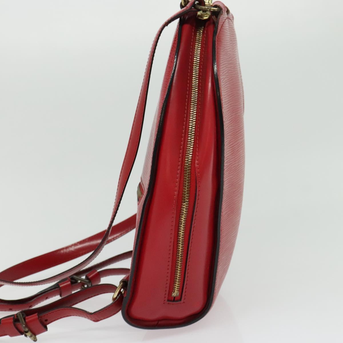 LOUIS VUITTON Epi Mabillon Backpack Castilian Red M52237 LV Auth 155376 Louis Vuitton Red Epi Leather Mabillon Backpack - Jill main image 3