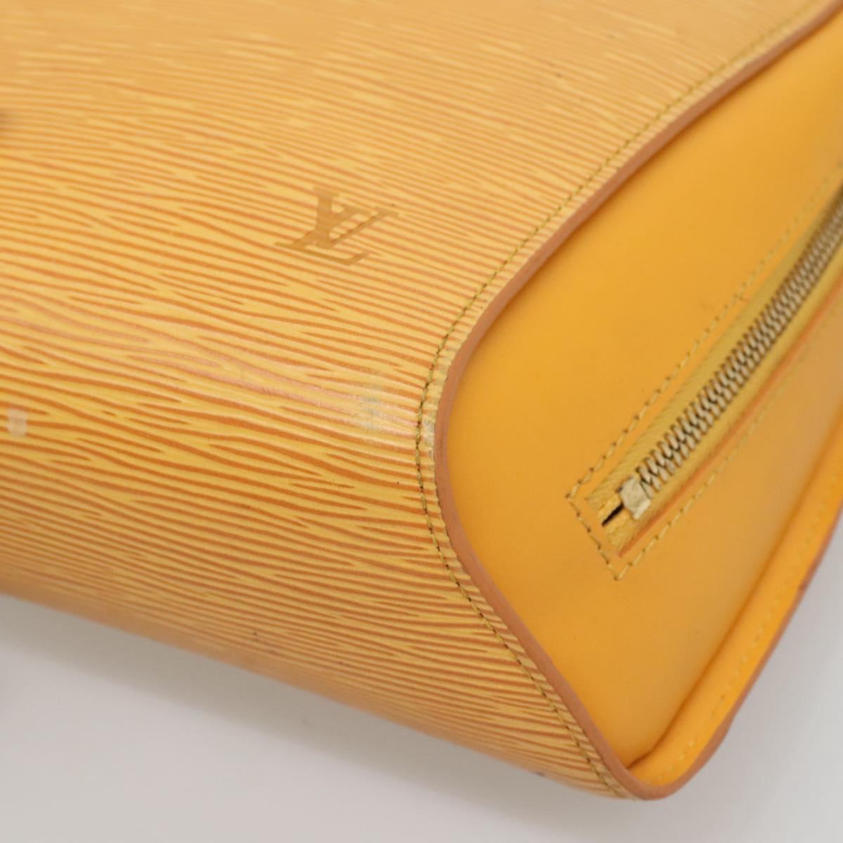 LOUIS VUITTON Epi Mabillon Backpack Yellow M52239 LV Auth 141386 LOUIS VUITTON Epi Mabillon Backpack Yellow M52239 LV Auth  main image 3
