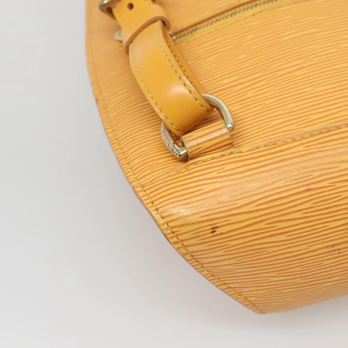 LOUIS VUITTON Epi Mabillon Backpack Yellow M52239 LV Auth 141386 LOUIS VUITTON Epi Mabillon Backpack Yellow M52239 LV Auth  main image 2
