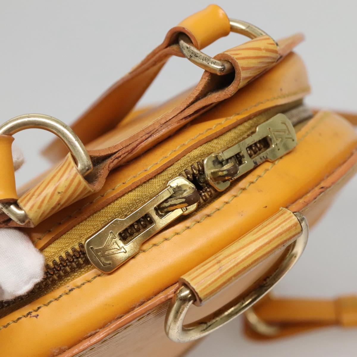 LOUIS VUITTON Epi Mabillon Backpack Yellow M52239 LV Auth  display picture 2