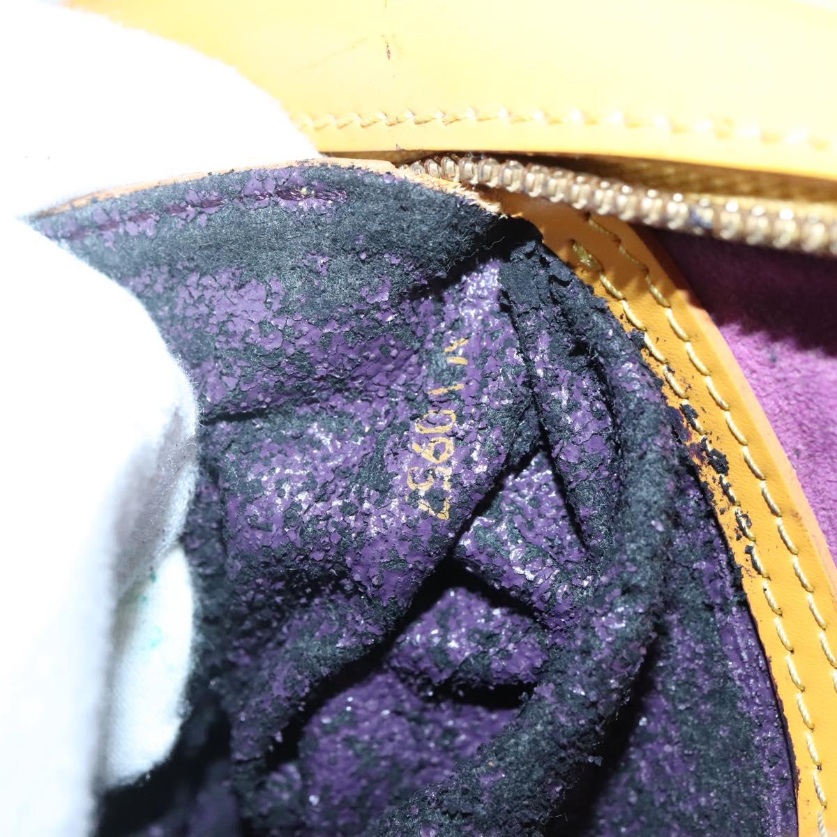 LOUIS VUITTON Epi Mabillon Backpack Yellow M52239 LV Auth 