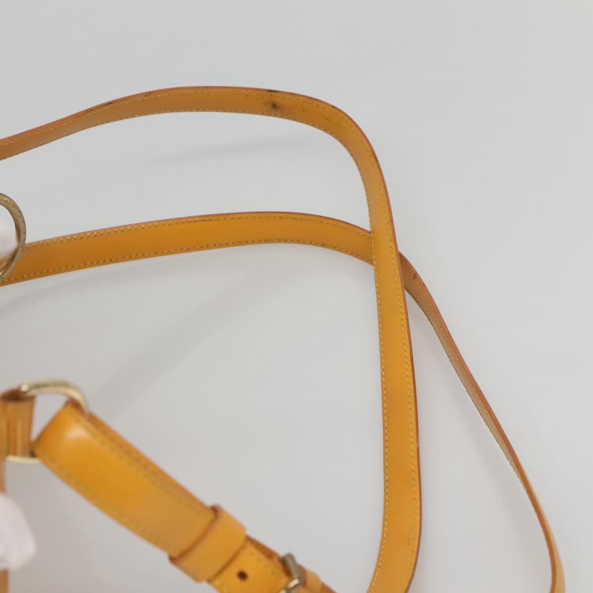 LOUIS VUITTON Epi Mabillon Backpack Yellow M52239 LV Auth 141386 LOUIS VUITTON Epi Mabillon Backpack Yellow M52239 LV Auth  main image 4