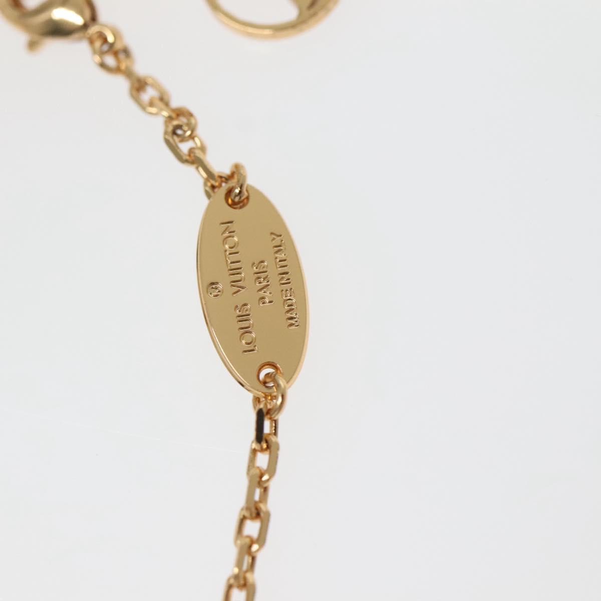 LOUIS VUITTON Brassle Heart Falling in Love Bracelet Gold M00466