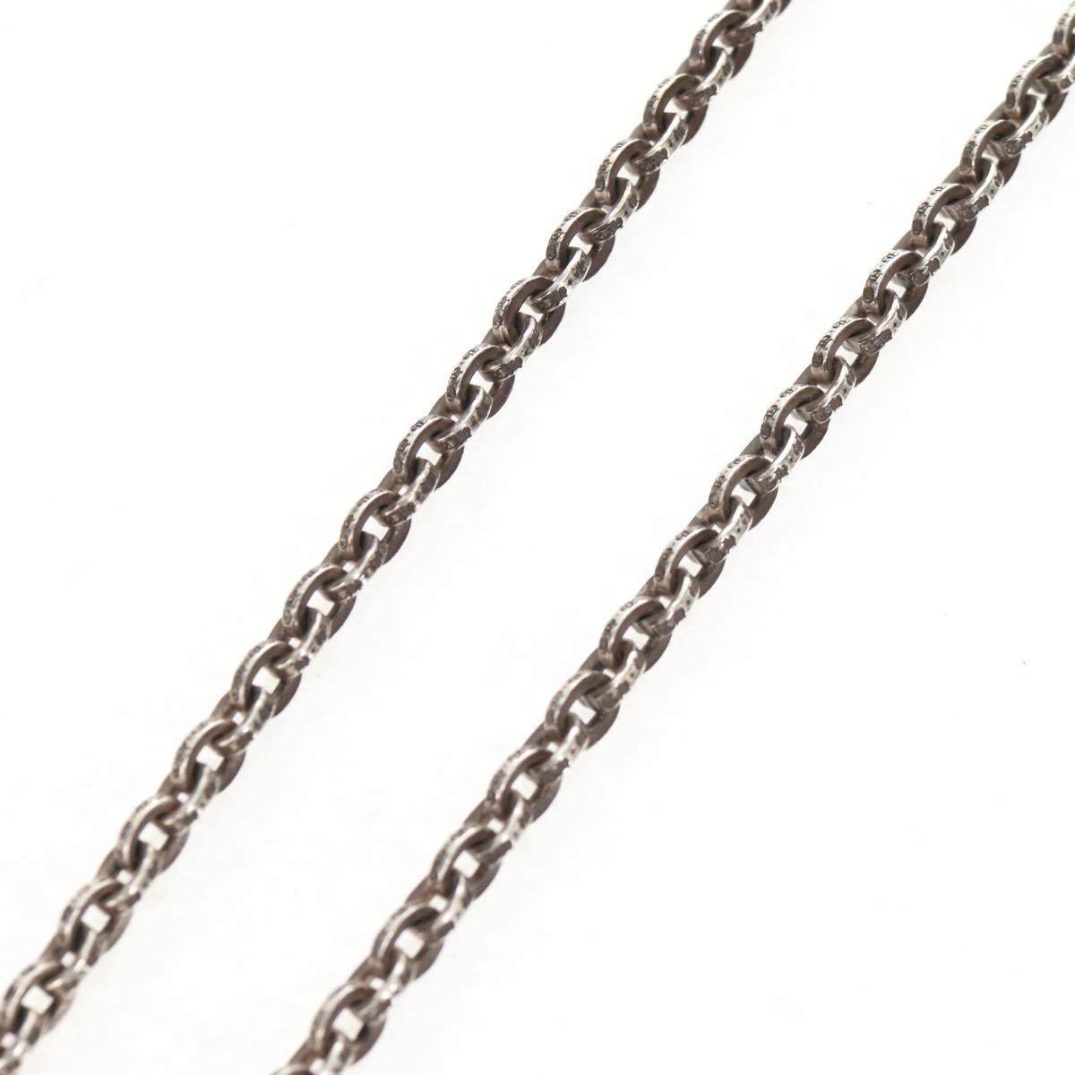Chrome Hearts Paper Chain Necklace Ag925 18 inches Silver Auth