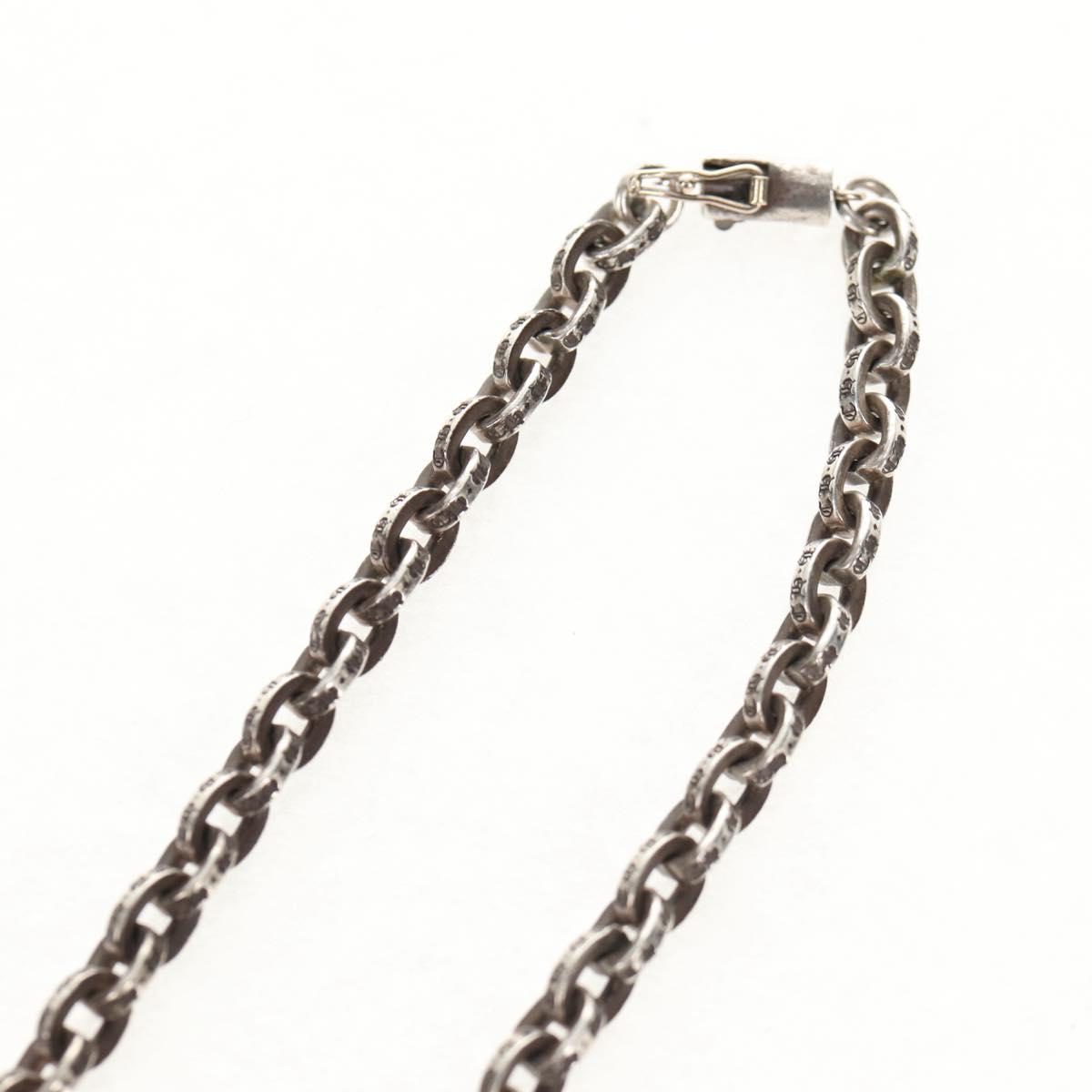 Chrome Hearts Paper Chain Necklace Ag925 18 inches Silver Auth